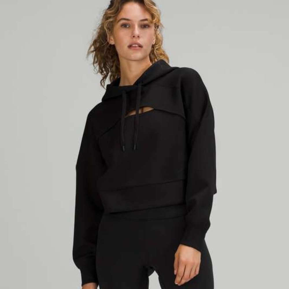 Lululemon Get Centred Crop Hoodie